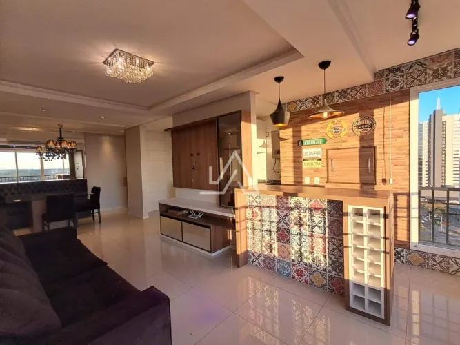 APARTAMENTO 3 DORMITÓRIOS COM 1 SÚITE/ SEMI-MOBILIADO