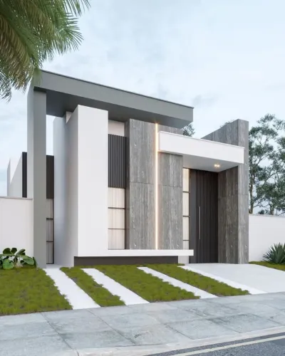 Casa PRONTA PRA MORAR no condomínio ECOVILLE disponível para financiamento