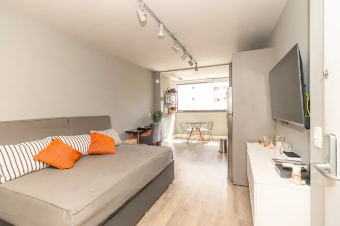 Apartamento para venda em Vila Olímpia com 1 quarto, sendo 1 suíte, 28m²