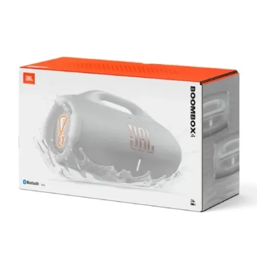 Caixa de som, jbl boombox 4 branca - nova/lacrada