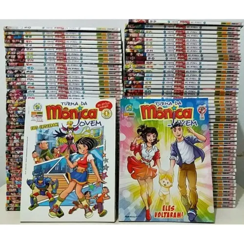 10 REVISTAS DA TURMA DA MÔNICA JOVEM