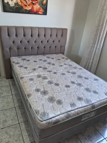 Cama box casal molas