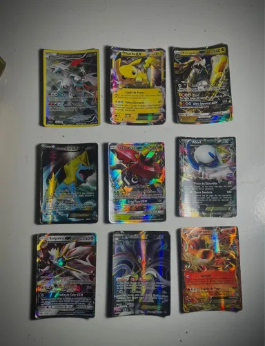 Coleção Pokémon TCG - 339 Cartas + Cartas EX/GX + Moedas Oficiais