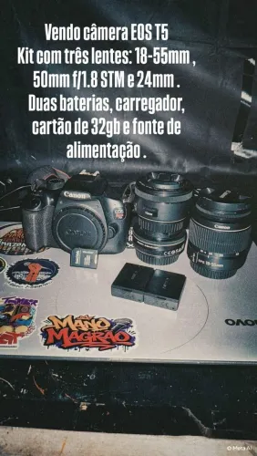 Câmera profissional 