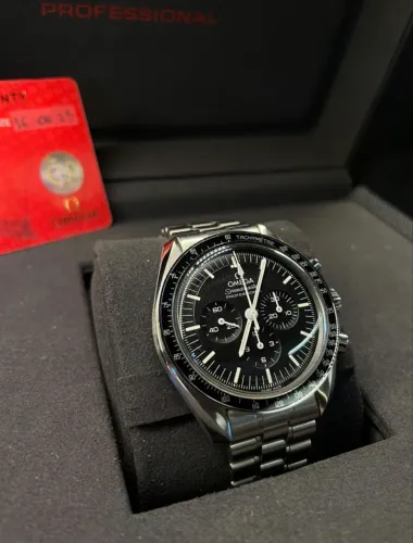 Omega Speedmaster Moonwatch Professional Hesalite 2025 - Completo