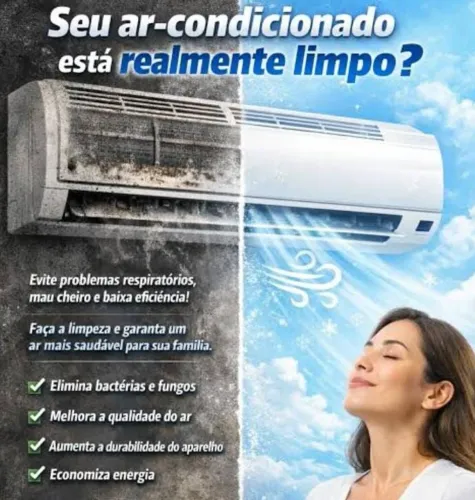Limpeza e higienização de ar condicionado em Maricá RJ