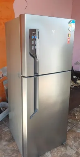 Geladeira Electrolux Inox ENTREGO