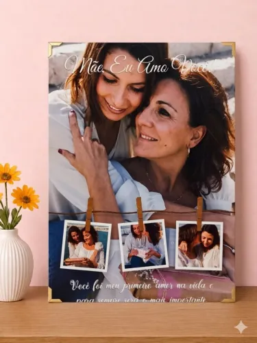Quando Personalizado dia das Mães 30,00