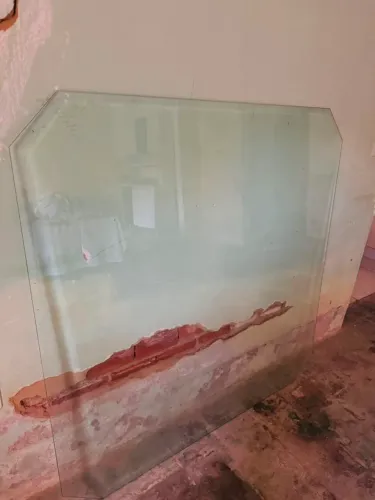 Vidro de mesa