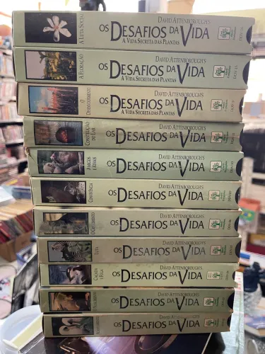 Vhs os desafios da vida David attenborough?s 11 volumes