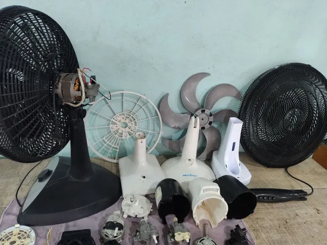 Peças de ventilador