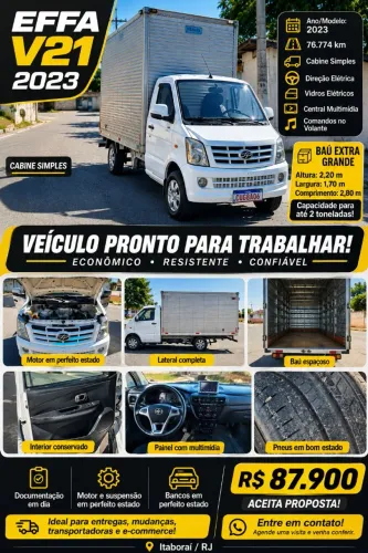 Effa V21 Pick-up CS 1.3 16V 2P 2023