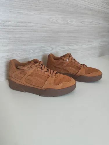 Tênis Puma Slipstream Suede  - Caramelo