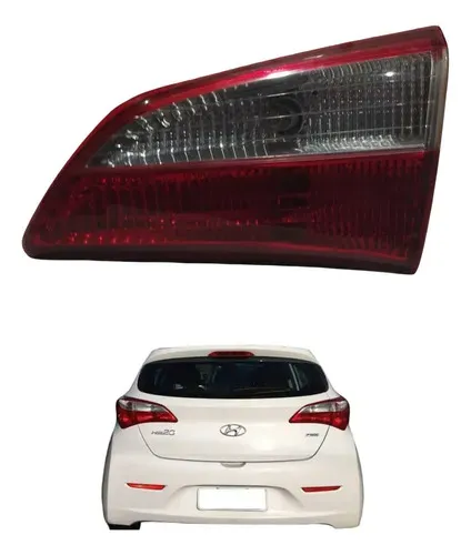Lanterna Tampa Traseira Direita Hyundai Hb20 2013 A 2019 Direito/passageiro Rubi