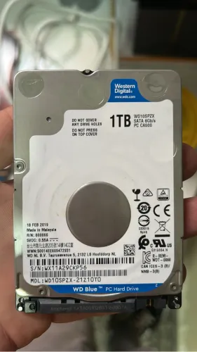 HD Sata 1Tera para nootbook