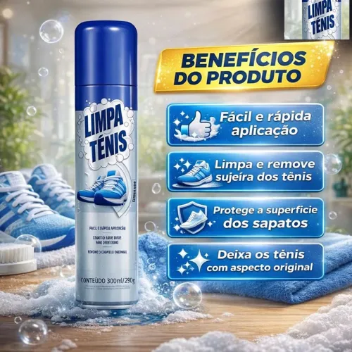 Kit 2 limpa tênis 