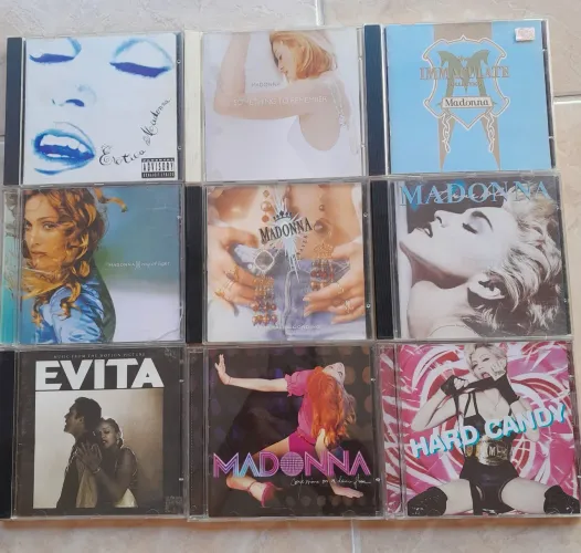 9 Cds Madonna - excelente estado