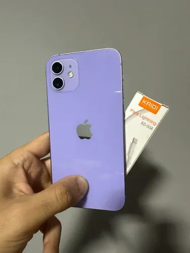 iPhone 12 128Gb Lilás - Todo original 