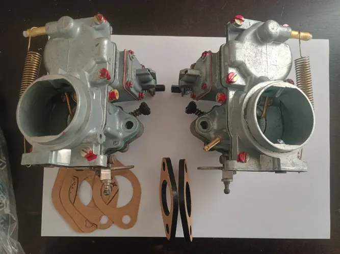 Par de Carburadores Solex Pic 32 1600 cc Tork Gasolina