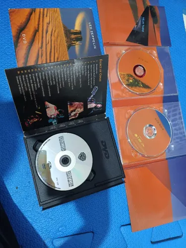 DVD LED Zeppelin 3 DVDs originais