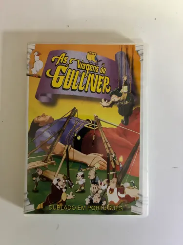 DVD desenho animado as viagens de GULLIVER 