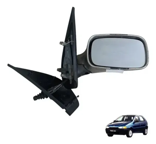 Retrovisor Manual Fiat Palio Direito Ed Edx El 1996 2000 1.0