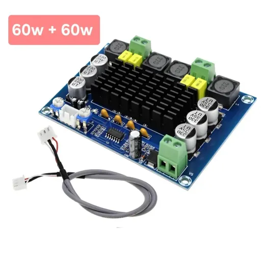 Placa Amplificada 120w Rms 60+60 / 12v a 26v 