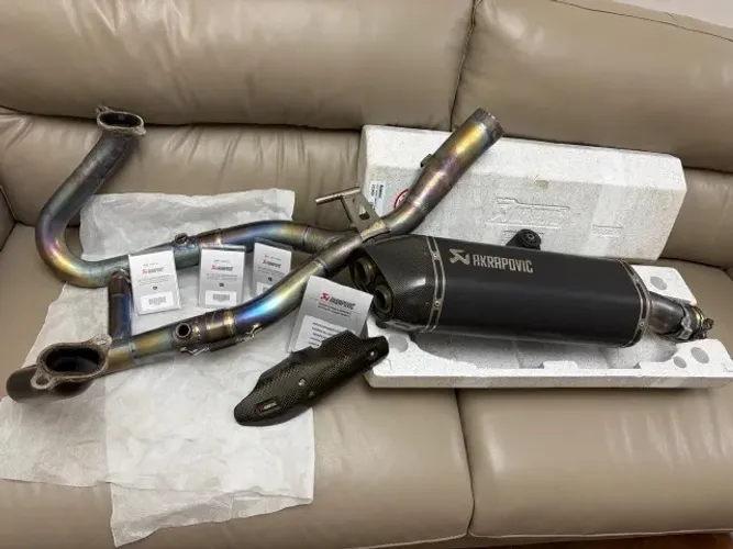 Ponteira tubagem titanio Akrapovic GS 1200 1250