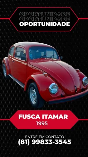 Volkswagen Fusca (álcool) 1995