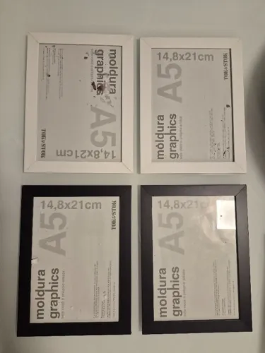 KIT de 4 MOLDURAS A5 - TOK STOCK