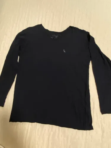 Camisa manga longa preta Reserva Mini, 10 anos