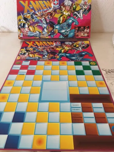 Jogo de tabuleiro X-MEN Estrela anos 90
