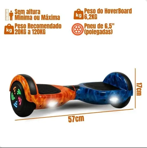 HOVERBOARD COM CARRINHO