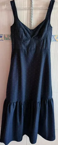 Vestido Jeans Longo em Poá - Tamanho PP