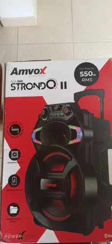 Caixa som strondo 550 RMS