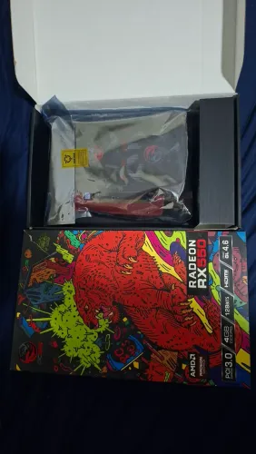 Placa de video - radeon rx550 4gb