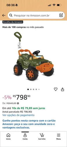 Jipe bandeirantes camuflado brinquedo - lacrado