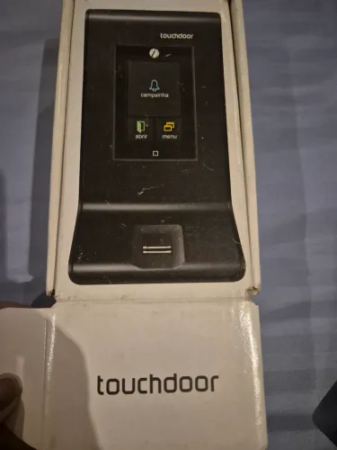 Leitor biometrico com lcd colorido Touchdoor Td 210 ihouse