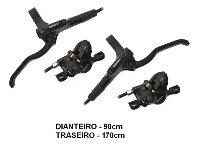 Freios hidráulicos Shimano MT 200