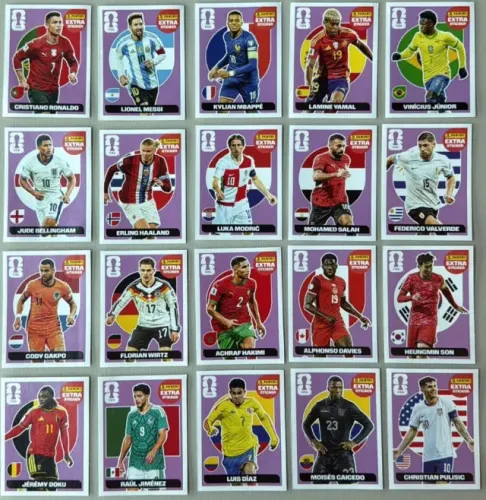 KIT COMPLETO LEGENDS "REGULAR" - COPA MUNDO 2026