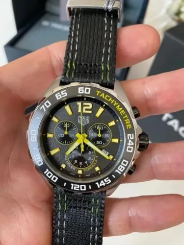 relógio Tag Heuer Formula 1 relógio quartzo CAZ101AG.FC8304 pulseria nylon