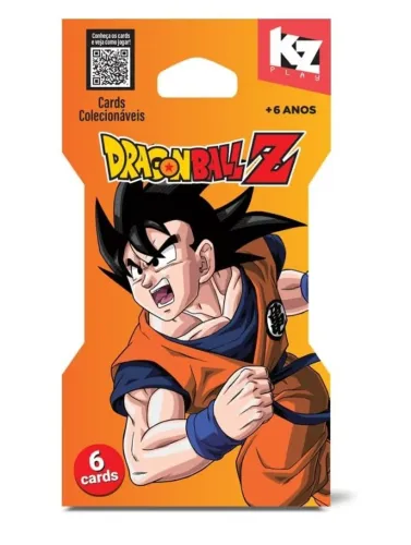Pack de 6 Cartas - Dragon Ball Z - KZ Play
