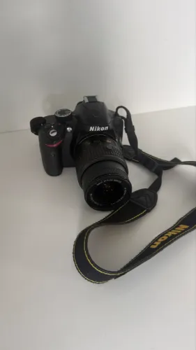 Nikon D3200 lente 18-55 + bateria e carregador