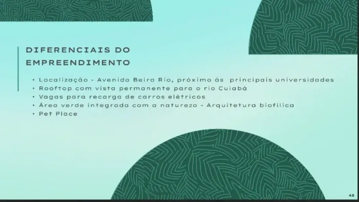 Apartamento à venda no My SB Beira Rio- Cuiabá - MT