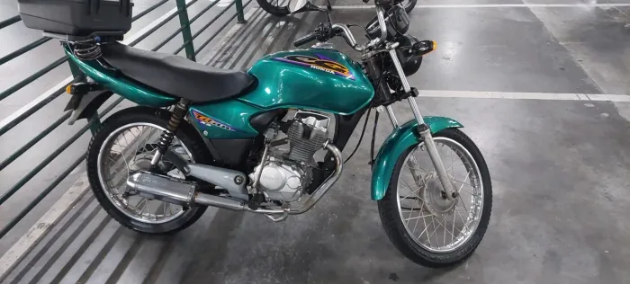 Titan ks 125 verde perola