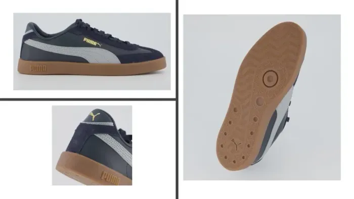 Tênis Puma Club II - Nº 41 - Azul Marinho/Cinza - Original, novo e na caixa