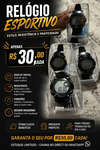 Relógio masculino