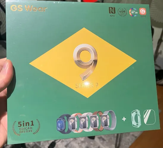 Relogio Smart Watch Série 9 Gs Wear - Preto