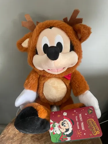 Pelúcia Mickey natalino Disney store