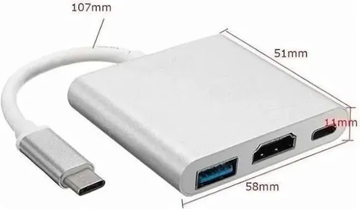 Adaptador 3.0 C USB HDMI:)frete grátis 